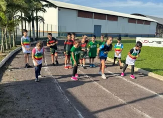 Mais de 80 atletas participam do 1º Festival de Atletismo em Sombrio