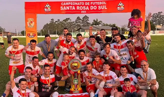 São Cristóvão é o Campeão do Municipal de Santa Rosa do Sul