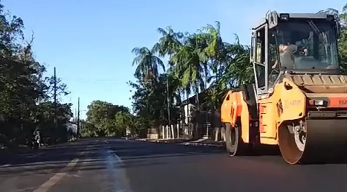 Semana com novas pavimentações na área urbana de Jacinto Machado