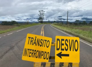 Recuperação de ponte que liga São João do Sul à Praia Grande, pode demorar 60 dias