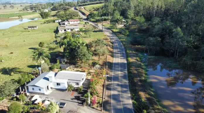 Desejo antigo da população, Santa Rosa do Sul inauguração pavimentação total do acesso ao IFC