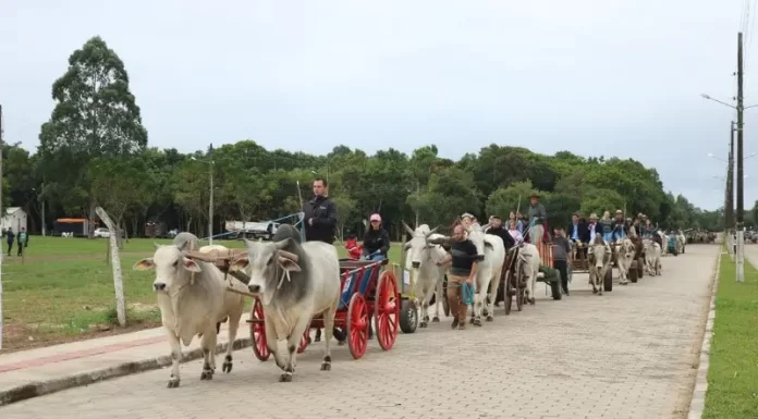 Ceprag promove no próximo sábado seu primeiro Passeio de Carro de Boi
