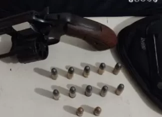 Policia Militar apreende arma de fogo em Santa Rosa do Sul