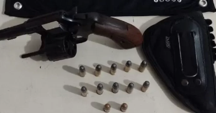 Policia Militar apreende arma de fogo em Santa Rosa do Sul