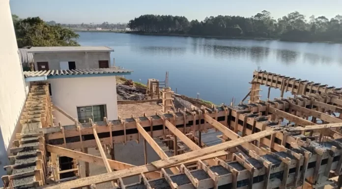 Gaivota saneamento conclui etapa importante da construção da nova ETA