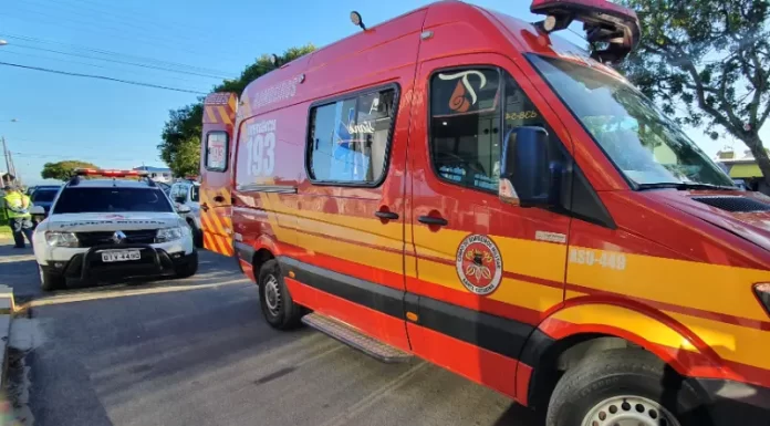 Surto psicótico em São João do Sul mobiliza SAMU, bombeiros e PM