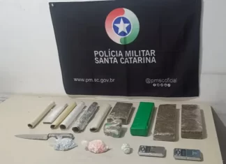 Suspeito é preso pela PM com mais de 4 kg em drogas