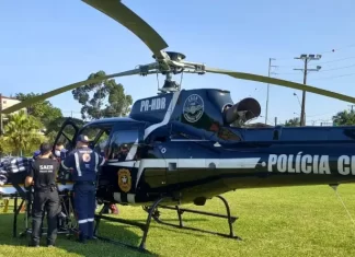 Homem sofre queda de 5 metros em obras na Serra da Rocinha