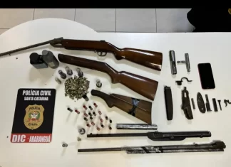 Polícia Civil de Araranguá prende suspeito de fabricar armas para facção criminosa