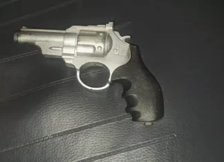 PM apreende simulacro durante abordagem em Turvo