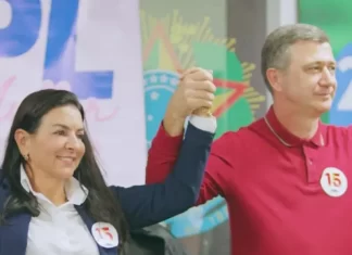 Gislaine e Jeriel lançam campanha neste sábado