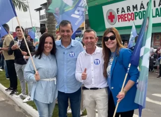 “Sombrio Acima de Tudo” lança oficialmente a Campanha de Peri e Chero para Prefeitura de Sombrio