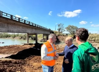 Governo assina ordem de serviço para revitalização da ponte que liga Praia Grande a São João do Sul