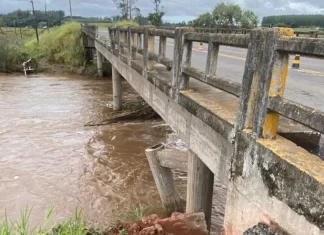 Governo anuncia obras na Ponte do Rio Canoa na SC 290 em Praia Grande