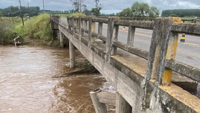 Governo anuncia obras na Ponte do Rio Canoa na SC 290 em Praia Grande