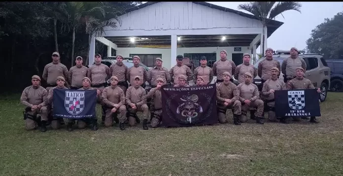 BOPE realiza instrução de Patrulha Rural para Pelotão de Policiamento e Apoio Especializado do 19° Batalhão de Polícia Militar