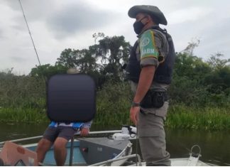 Batalhão Ambiental de Torres efetua prisão por pesca ilegal