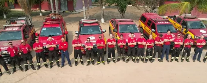 Corpo de Bombeiros de SC recepciona equipe e apresenta balanço da primeira etapa da operação no Pantanal