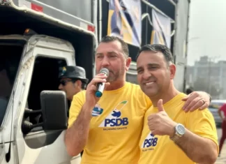 Coligação “Gaivota Para Todos” reúne candidatos na Rua Nova