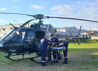 Paciente com infarto é transferido de Meleiro para Criciúma