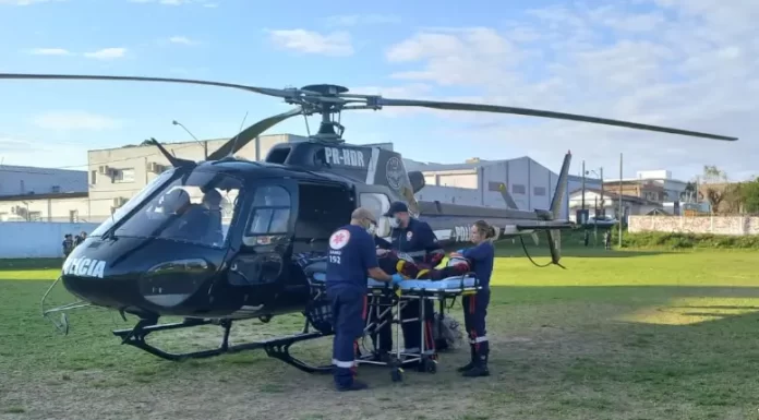 Paciente com infarto é transferido de Meleiro para Criciúma