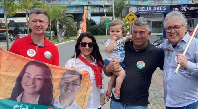 Tiago Zilli participa de bandeiraço em apoio à Gislaine