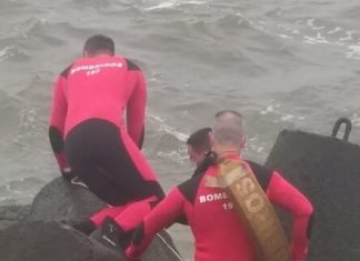 Identificado corpo encontrado nos molhes da barra em Passo de Torres