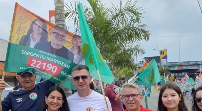 Gislaine e Jeriel: Caminhada e bandeiraço no sábado em Sombrio