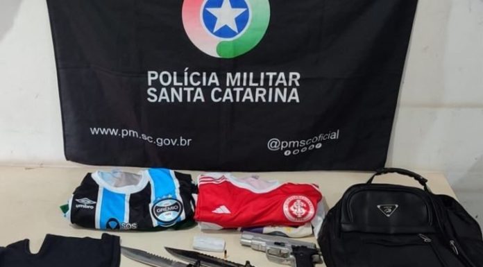 Polícia Militar prende dupla que roubou mercado no Lagoão