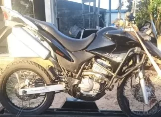 Moto furtada na Operária é recuperada em Criciúma