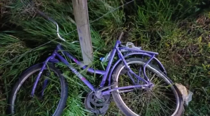 Acidente mata ciclista na via lateral da BR 101 em Araranguá