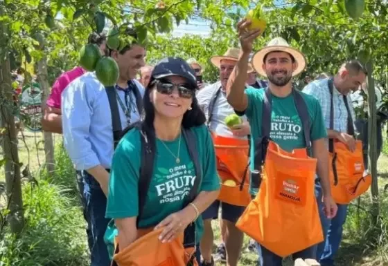 Campanha de Gislaine e Jeriel destaca avanços para o agricultor em Sombrio
