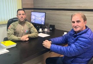 TURVO: Encontro entre o Comandante da PM e o Prefeito Eleito discute melhorias na segurança pública
