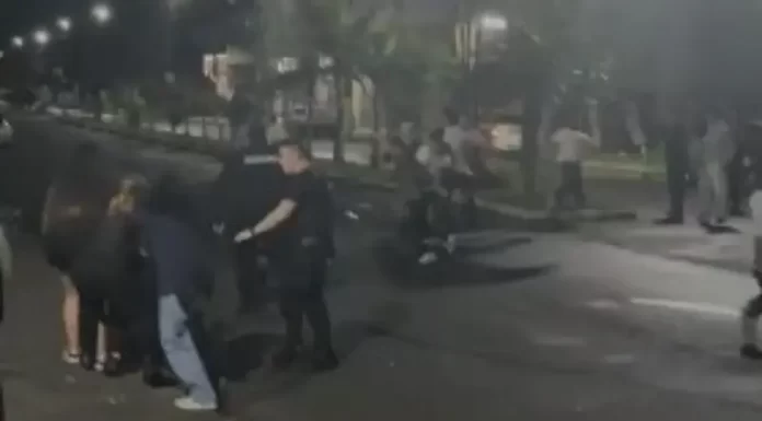 Briga generalizada em Sombrio termina com seis pessoas esfaqueadas