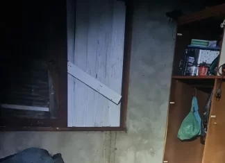 Incêndio em residência em Sombrio