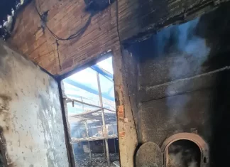Incêndio Destrói Estufa de Fumo em Sombrio