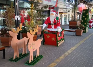 A magia do natal começa a tomar conta das ruas de sombrio