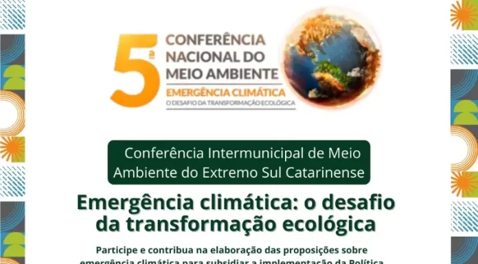 Conferência Municipal de Meio Ambiente de Sombrio terá foco na emergência climática