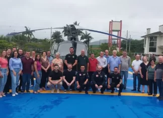 Heliponto é inaugurado em Jacinto Machado