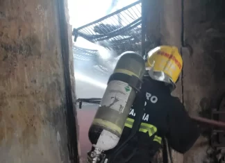 Incêndio em Estufa de Fumo Mobiliza Bombeiros em Timbé do Sul