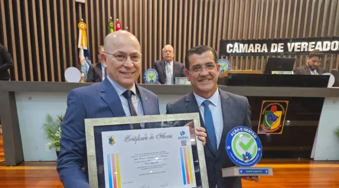 Moção de Reconhecimento: Vanir Zanatta recebe homenagem da Câmara Municipal