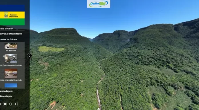 Jacinto Machado lança Tour Virtual em 360º do município