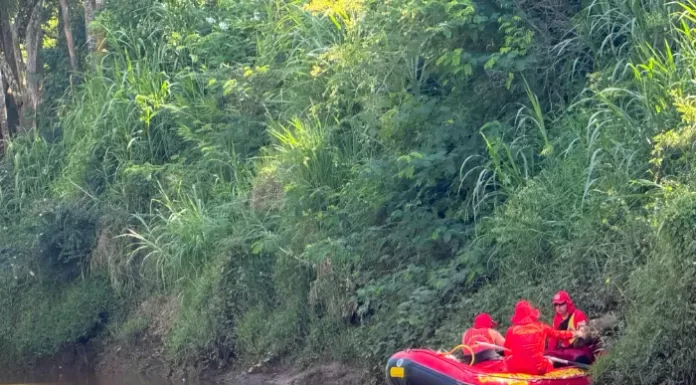 Jovem é encontrado morto após afogamento no Rio Mãe Luzia em Forquilhinha