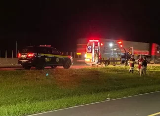 Homem morre após ser atropelado em Sombrio na madrugada de quinta-feira
