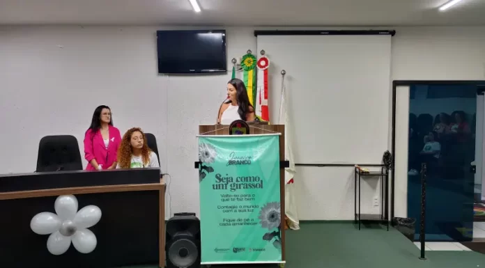 Sombrio realiza lançamento da programação do Janeiro Branco com palestra