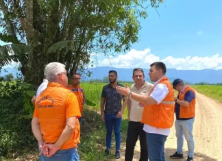 Prefeitura de São João do Sul busca parceria com Defesa Civil do estado para melhorar infraestrutura