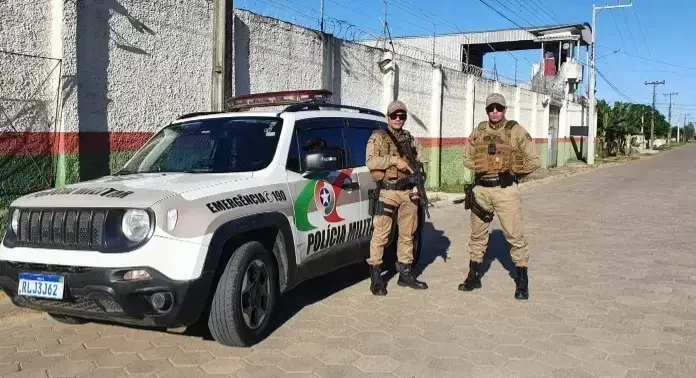 Homem com mandado de prisão é detido pela PM em Santa Rosa do Sul