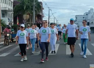 Caminhada da Gratidão encerra programação do Janeiro Branco em Sombrio