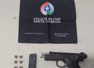 Homem armado é preso após perseguição policial em Araranguá