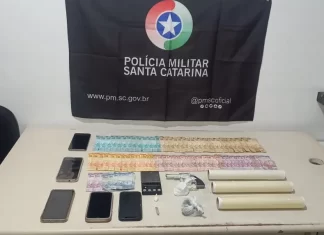 Casal é preso por tráfico de drogas em Sombrio